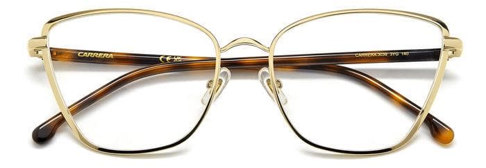 Carrera 3039 03YG Eyeglasses Light Gold 54mm Women 4