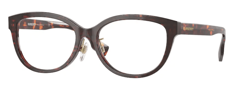 Burberry 0BE2357F 3984 Eyeglasses Red Havana 54mm Women