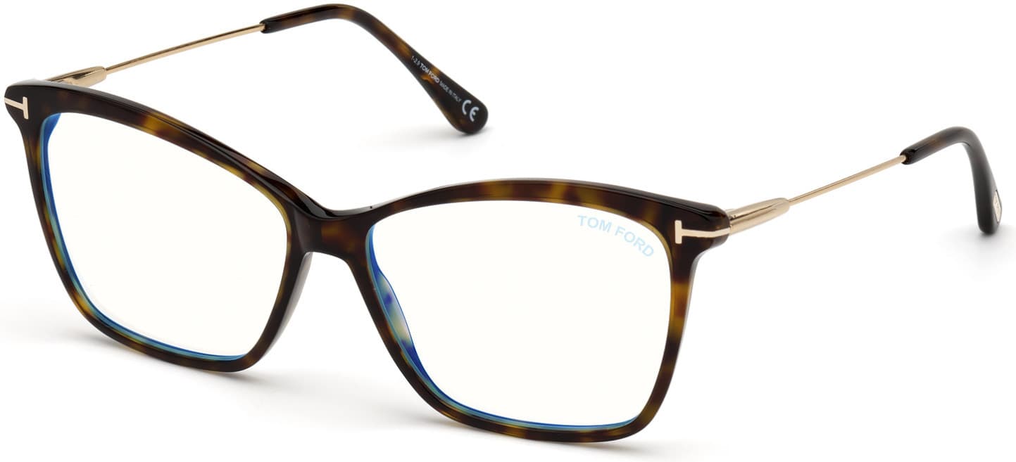 Tom Ford FT5687B 052 Eyeglasses Dark Havana 56mm Women