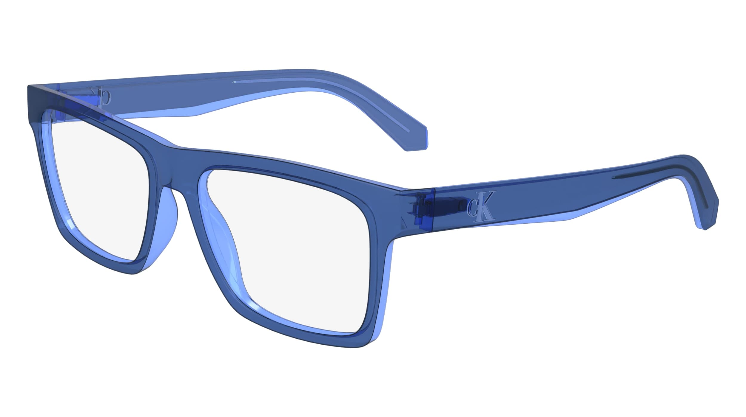 Calvin Klein Jeans CKJ24617 400 Eyeglasses Blue 55mm Unisex