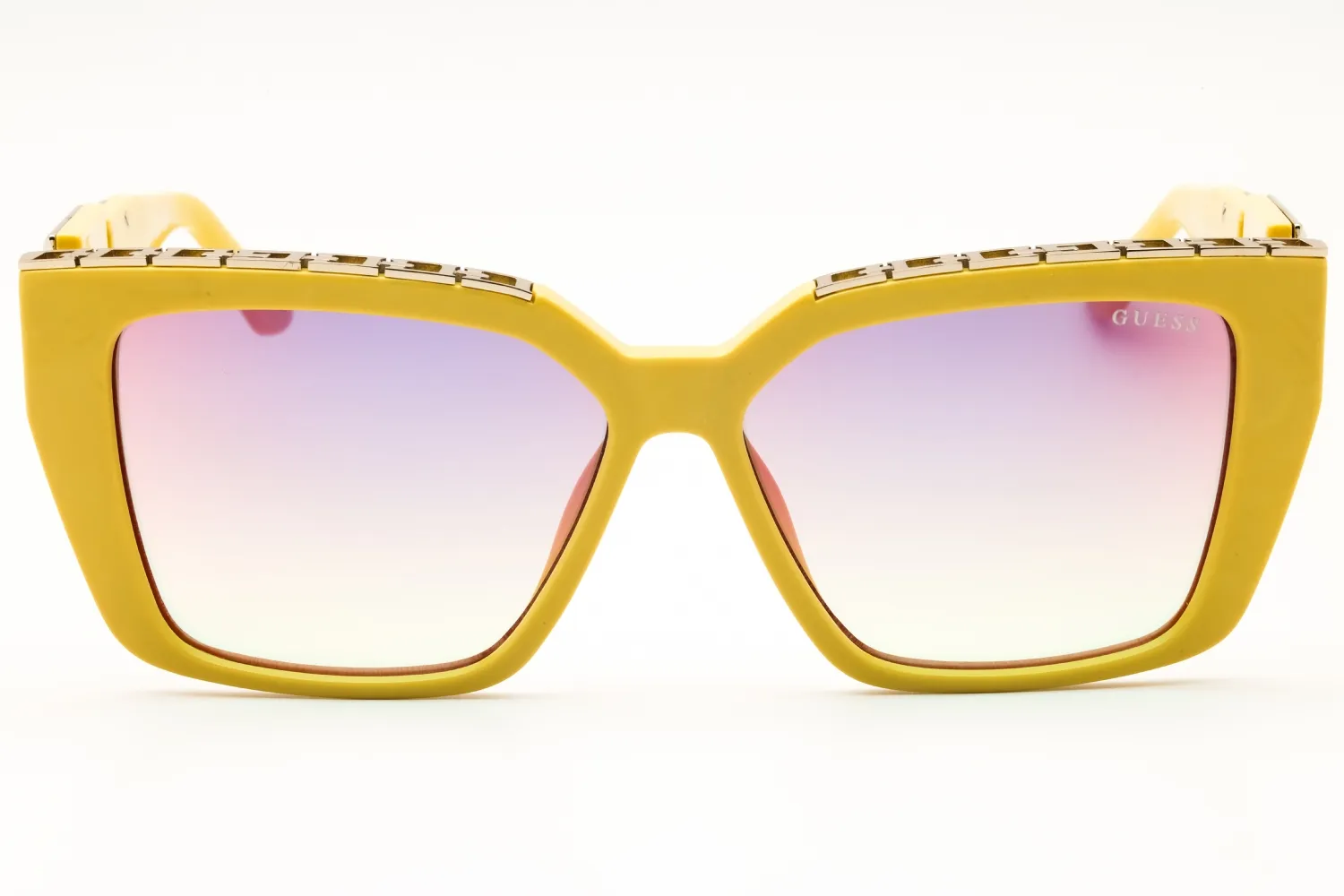 Guess GU7915 39X Sunglasses Shiny Yellow 55mm Women 2