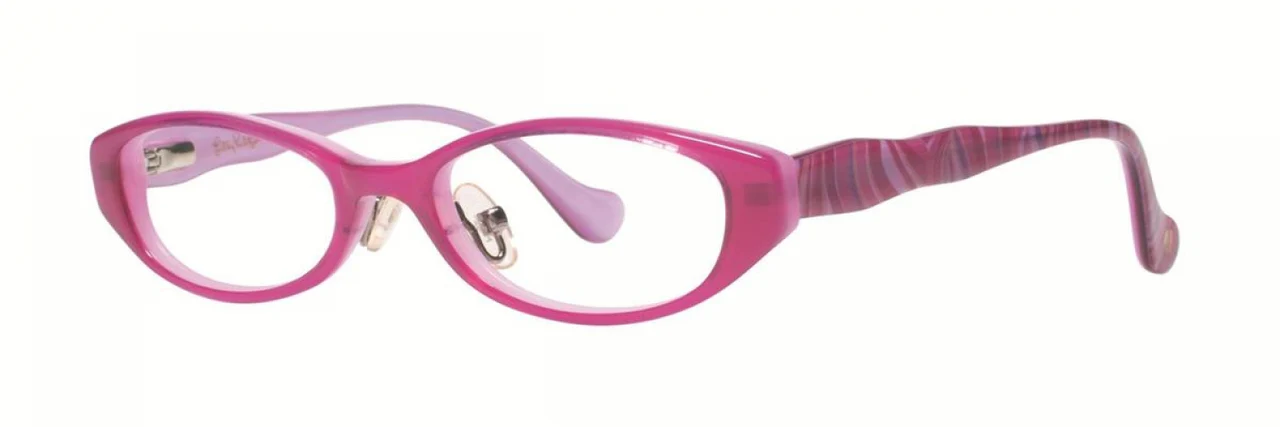 Lilly Pulitzer Darleene Eyeglasses Pink 44mm Kids