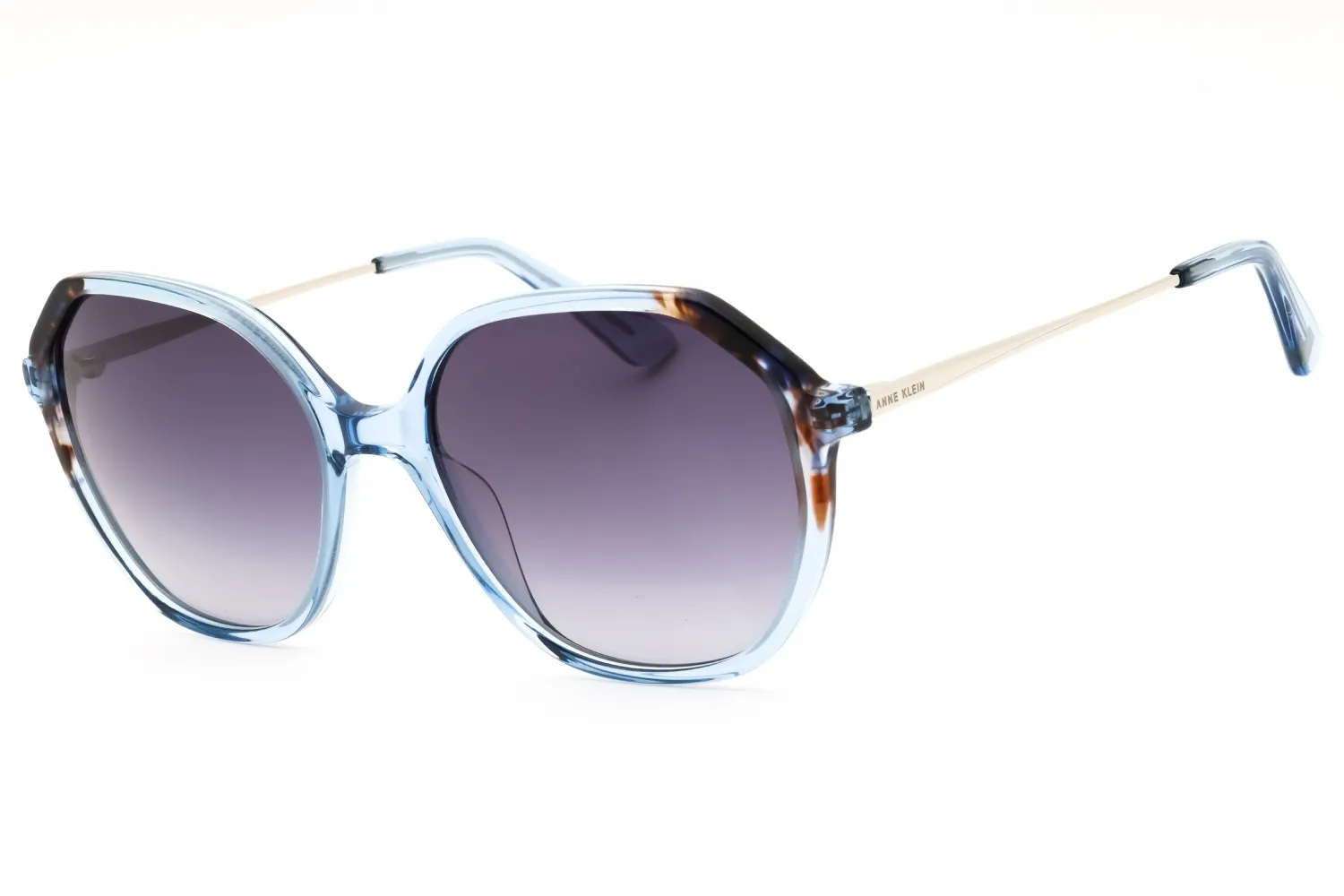 Anne Klein AK7075 400 Sunglasses Blue 55mm Women