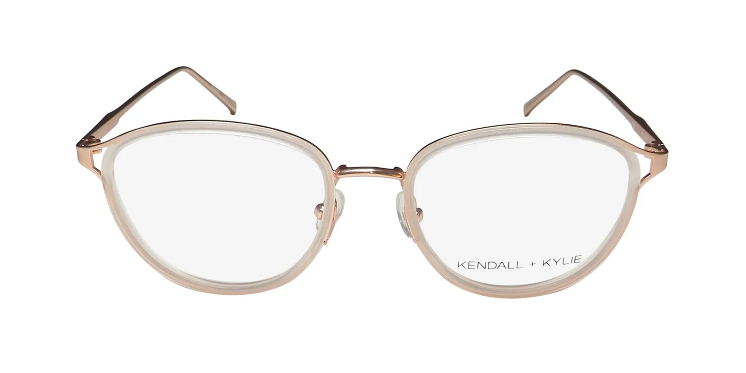 Kendall + Kylie Kko174 Beverly 678 Eyeglasses White 51mm 3