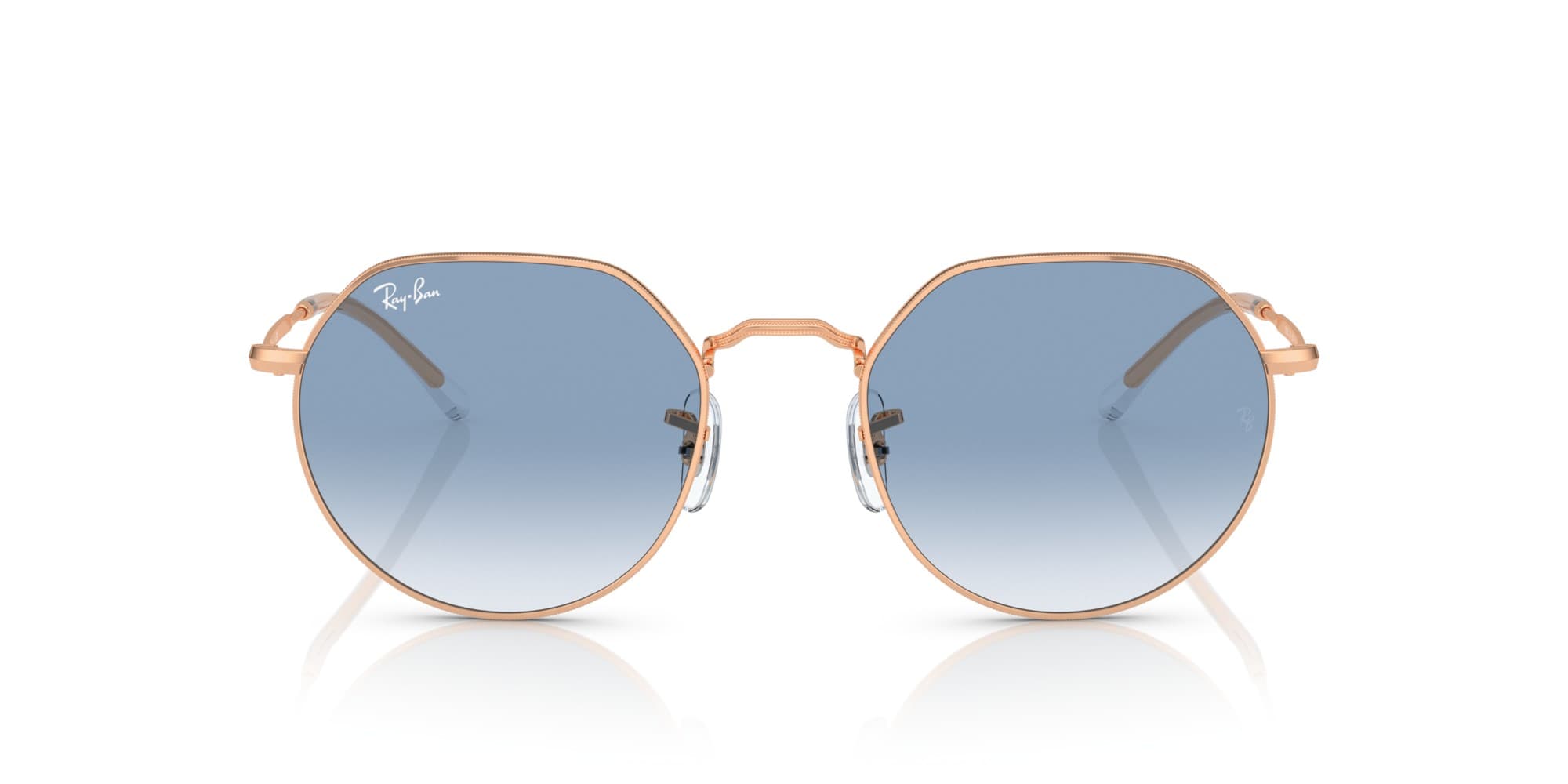 Ray-Ban RB3565 JACK 9202/3F RB3565 Sunglasses Rose Gold 145mm Men 2