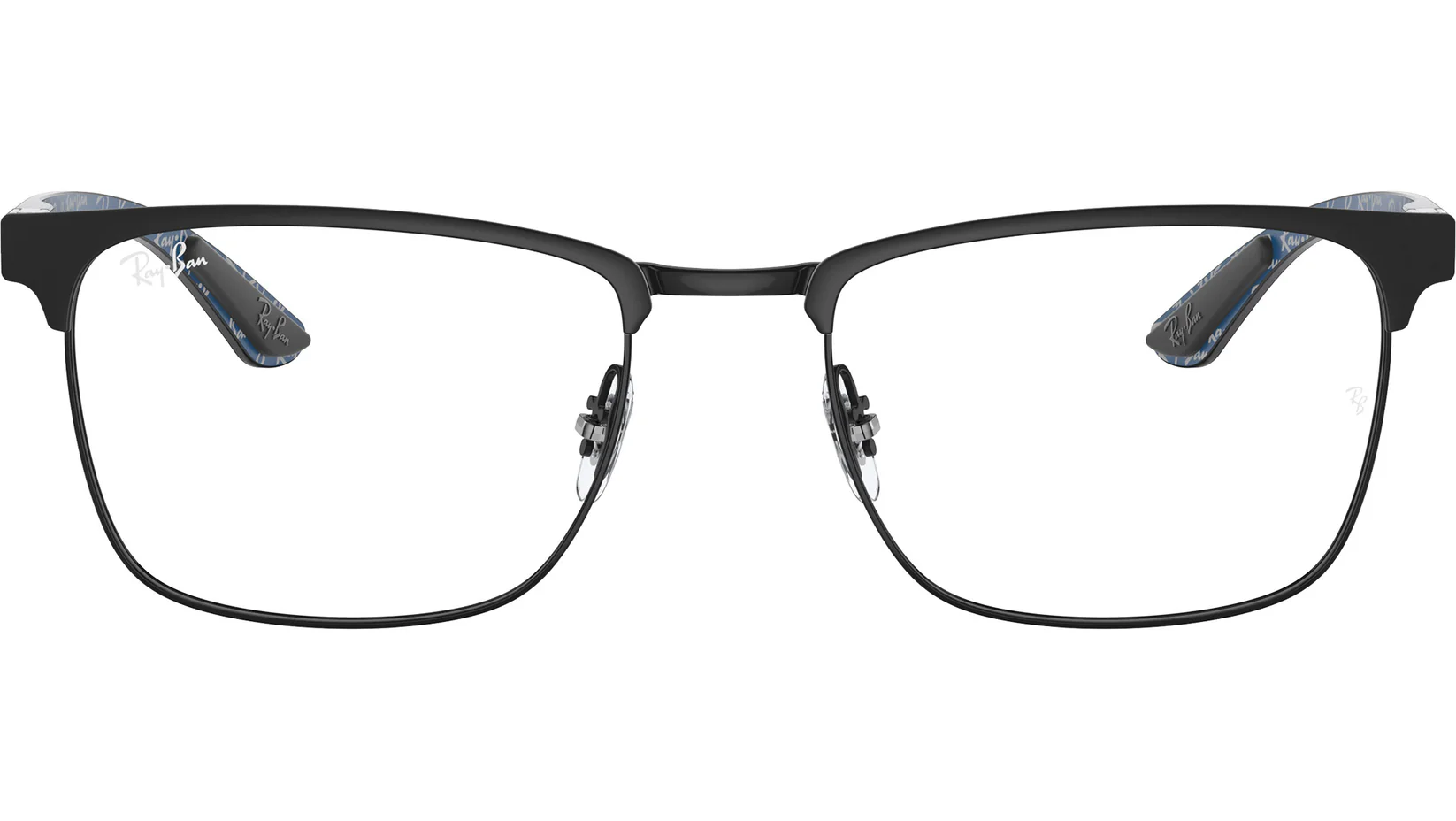 Ray-Ban RB8421 2904 Eyeglasses Matte Black 54mm Men 2