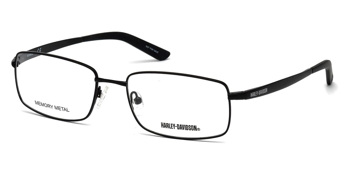 Harley-Davidson HD0769 002 Eyeglasses Black 58mm Men