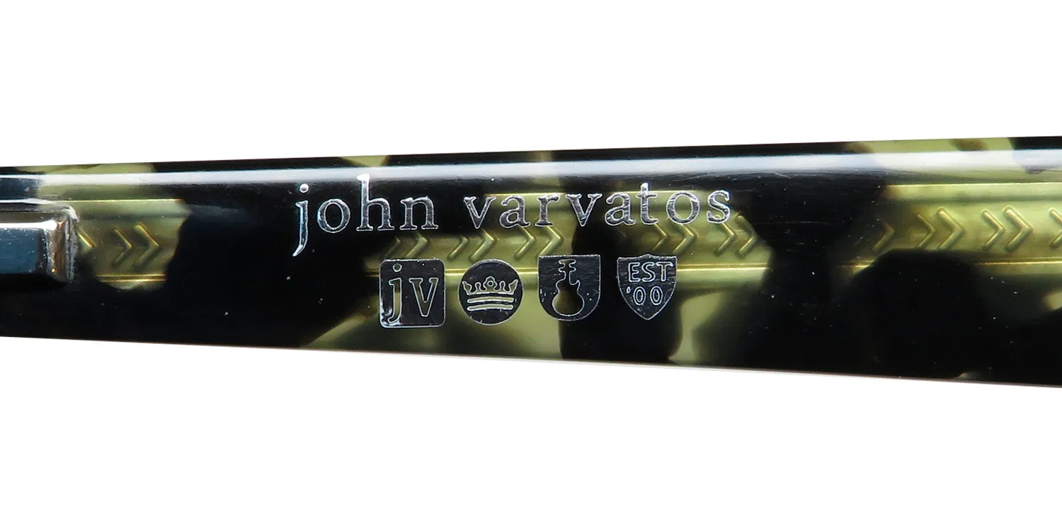 John Varvatos V416 black Eyeglasses Black 49mm 7