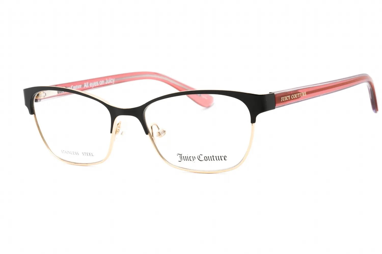 Juicy Couture JU 214 0003 00 Eyeglasses Matte Black 52mm Women
