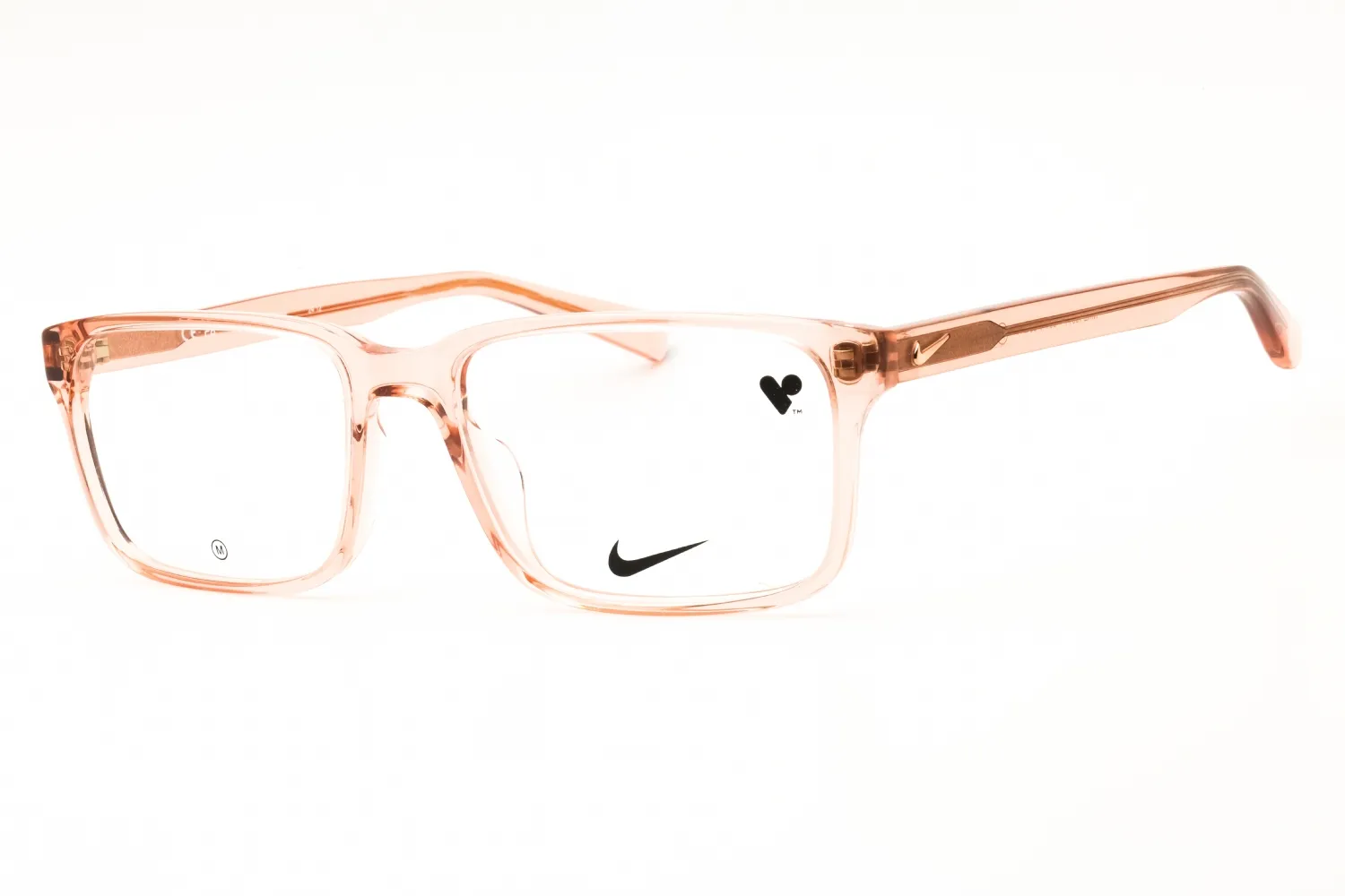 Nike NIKE 1001Y 681 Eyeglasses Peach 55mm Unisex