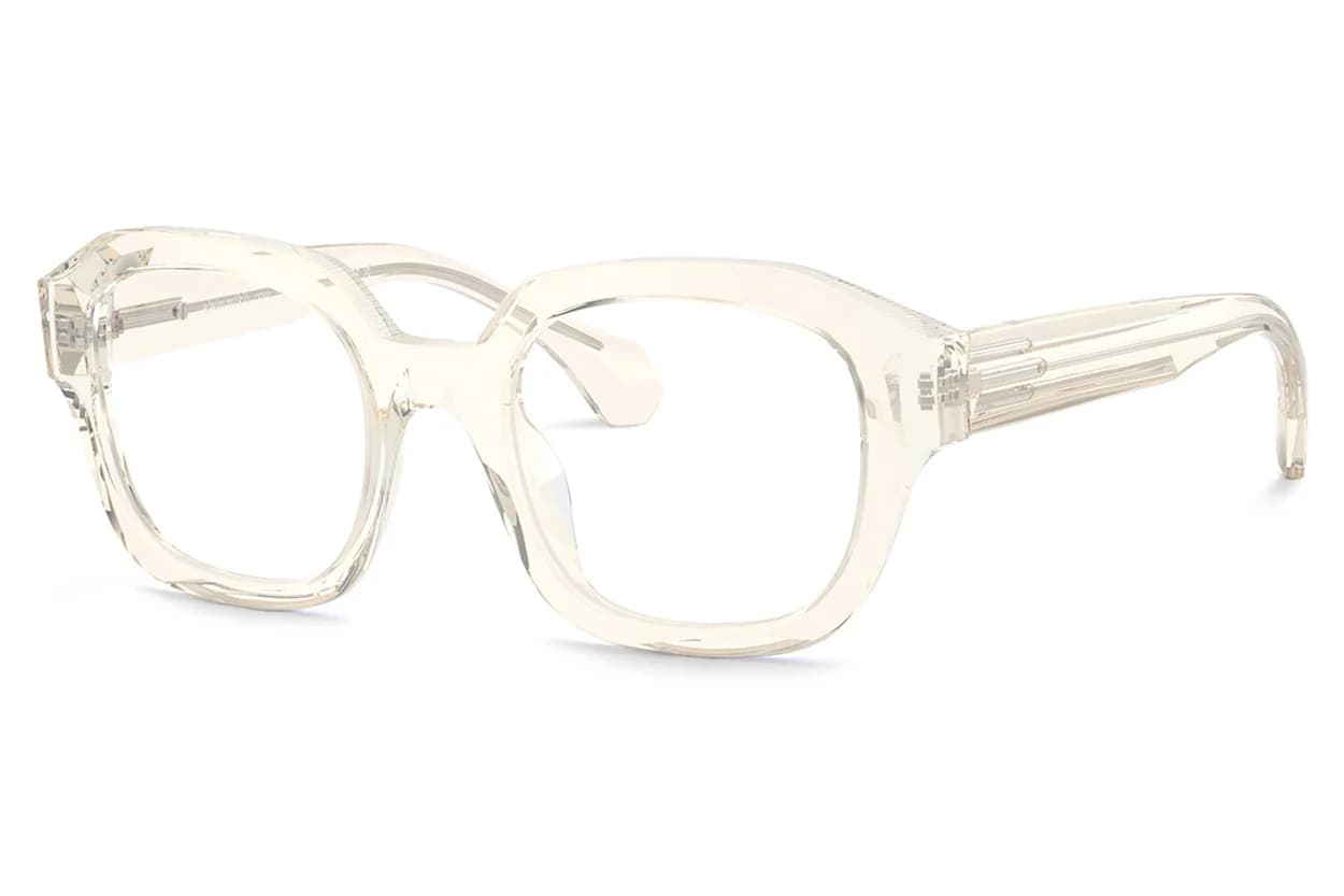 Alain Mikli A03510 002 Eyeglasses Yellow 50mm Women