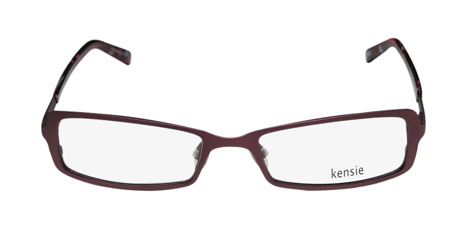 Kensie Exploration pu Eyeglasses Matte Purple With Glitter 52mm 3