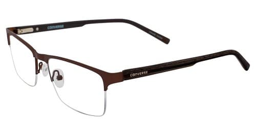 Converse Q108 BROWN Eyeglasses Brown 53mm Men
