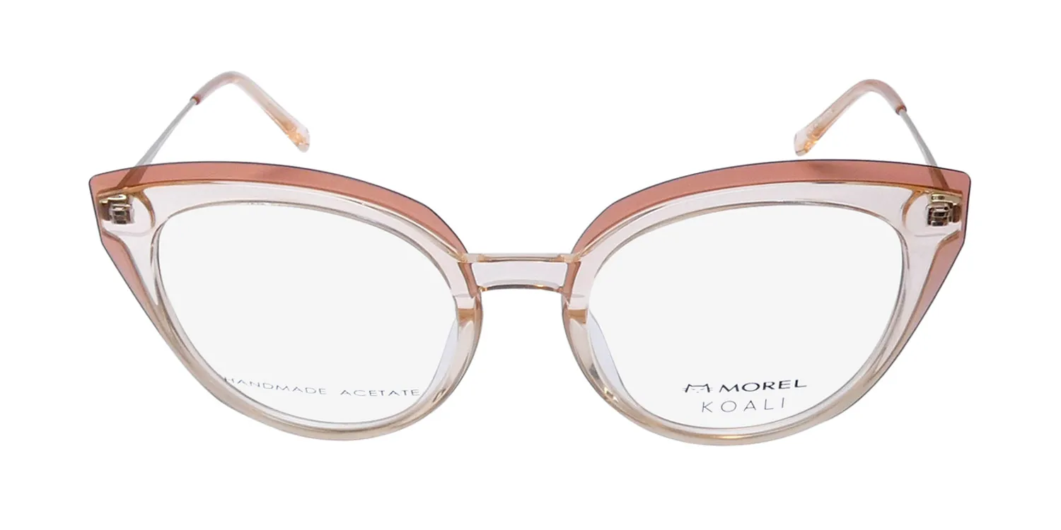 Morel Koali 20084k pd03 Eyeglasses Beige Crystal 50mm 3