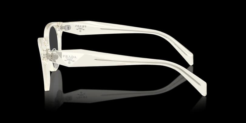 Prada 0PR B06VD 19X1O1 Eyeglasses Transparent Light Grey 52mm Women 3