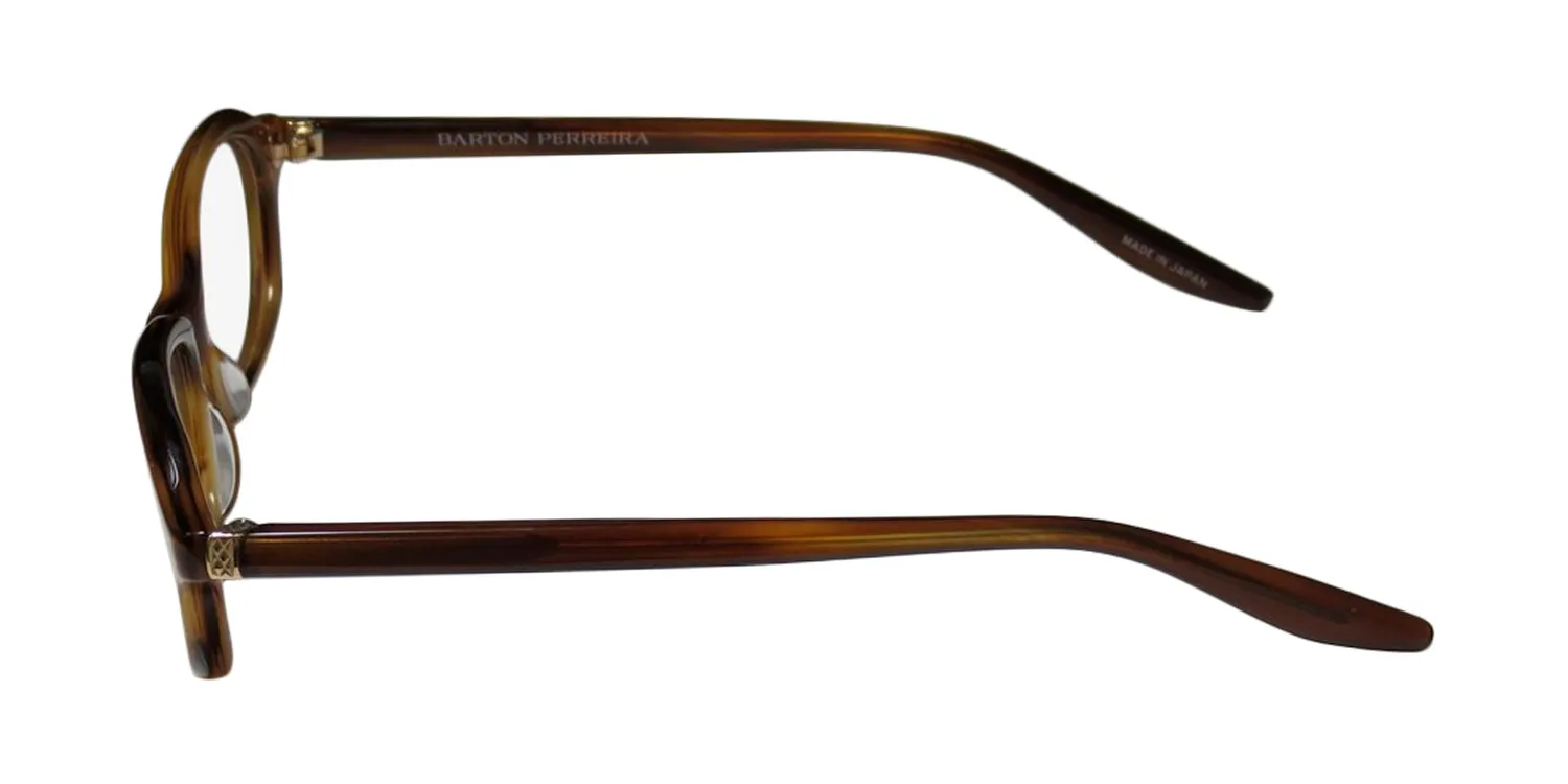 Barton Perreira Raynette umt/gol Eyeglasses Amber Brown 51mm 4