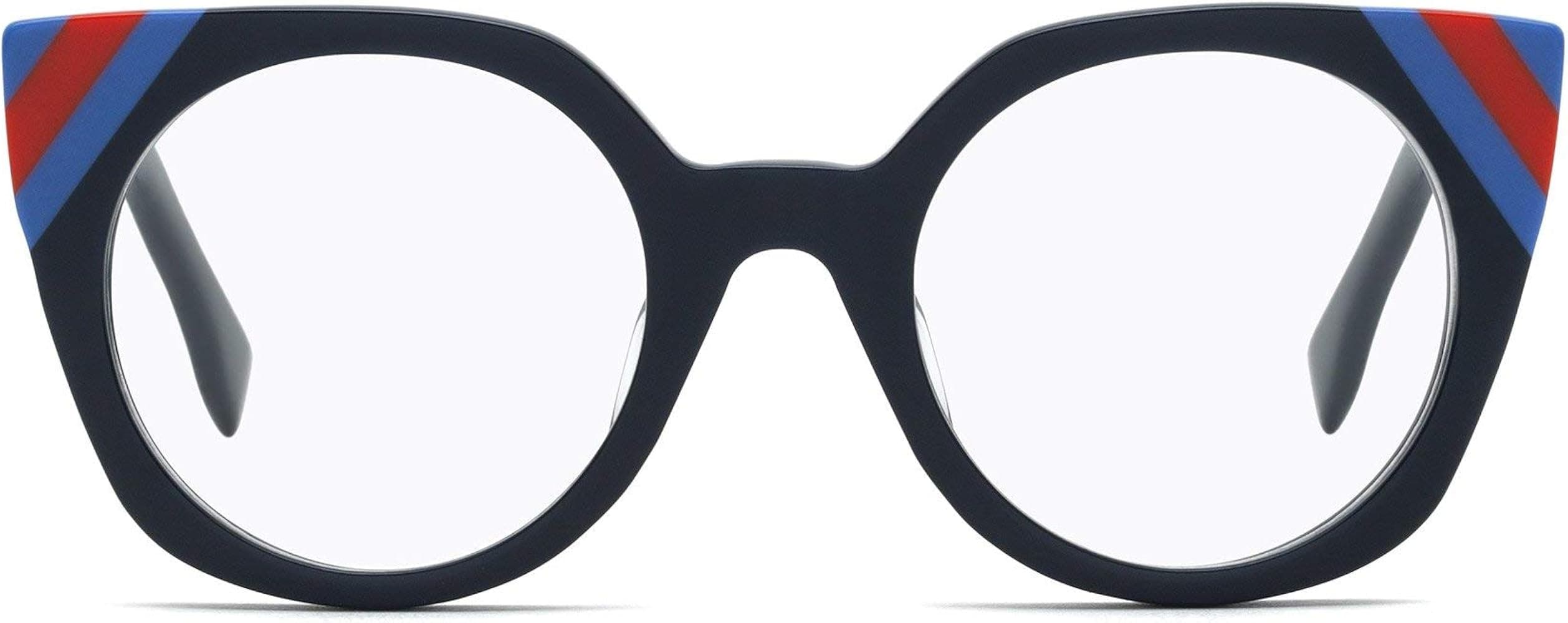 Fendi FF0246 PJP Eyeglasses Blue 48mm Women 2
