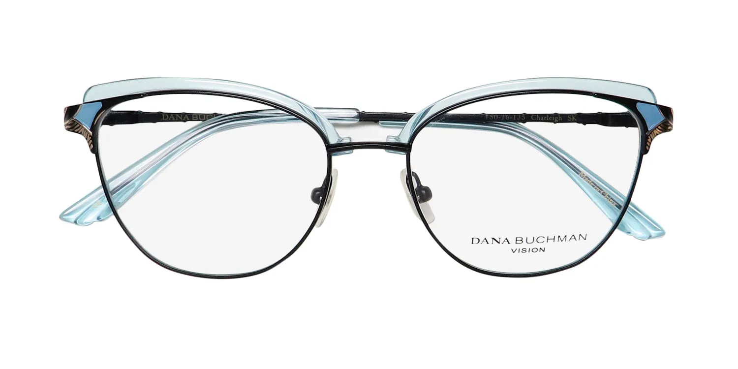 Dana Buchman Charleigh sk Eyeglasses Sky 50mm 2