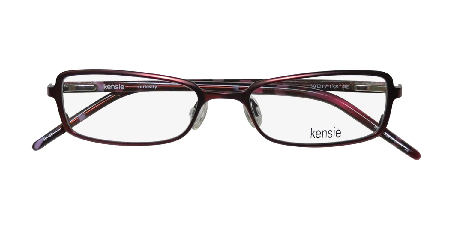 Kensie Curiosity me Eyeglasses Burgundy 50mm 2
