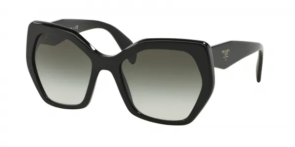 Prada SPR 16R 1AB-0A7 PR 16RS Sunglasses Black 135mm Women