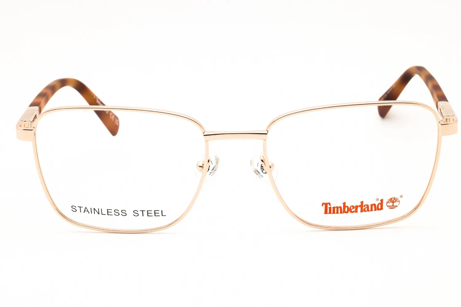 Timberland TB50019 032 Eyeglasses Pale Gold 55mm Men 2