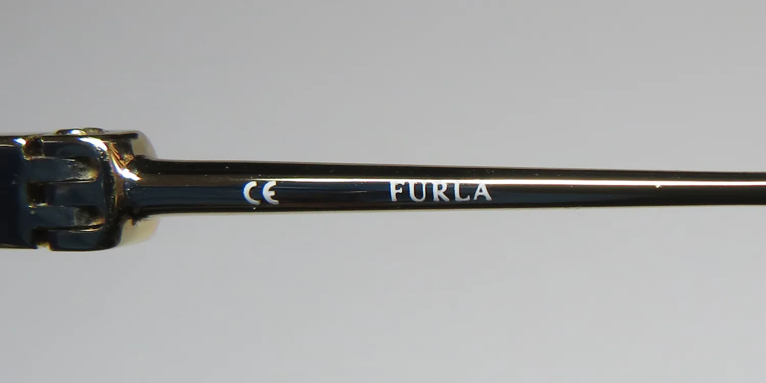 Furla Vfu202 0v15 Eyeglasses Blue 51mm 7