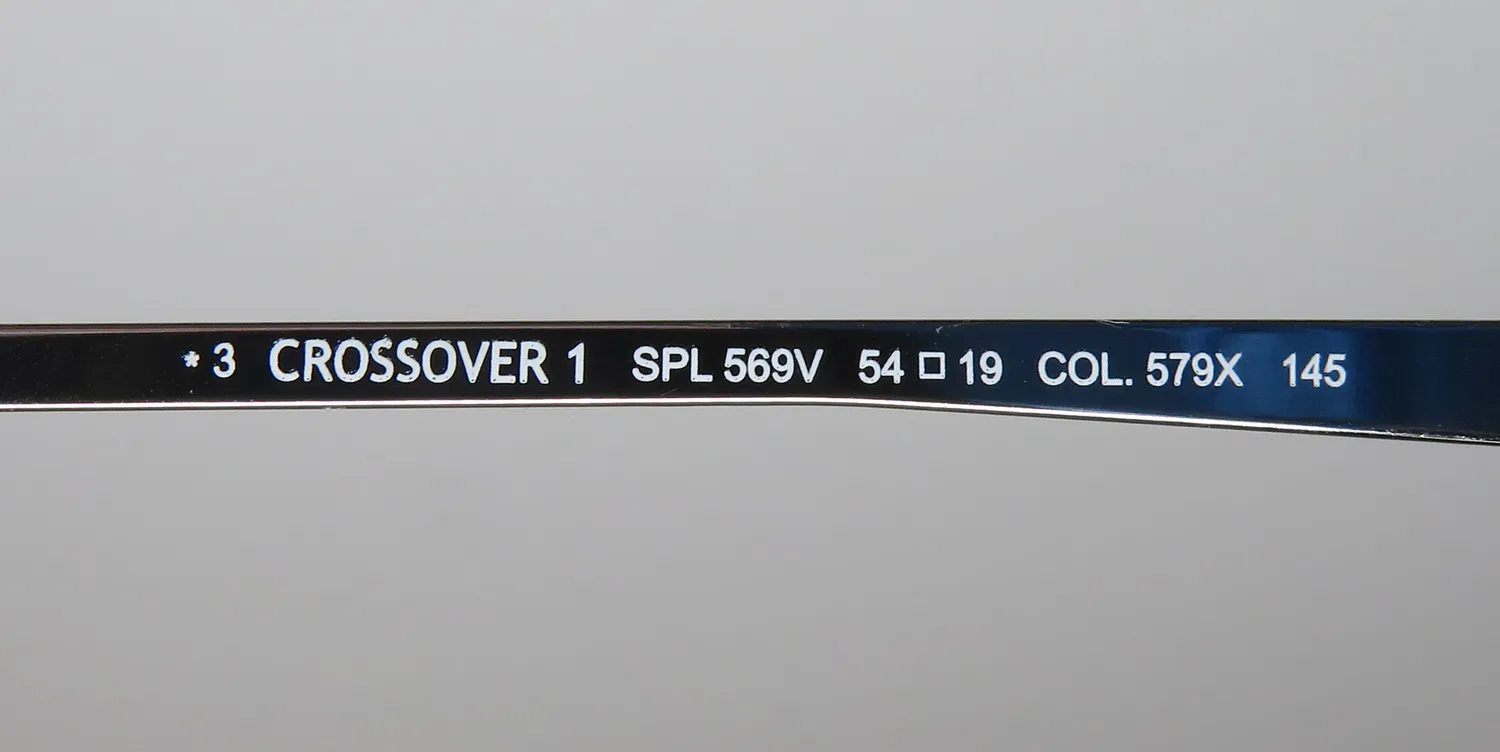 Police Spl569v 579x Sunglasses Silver 54mm 8