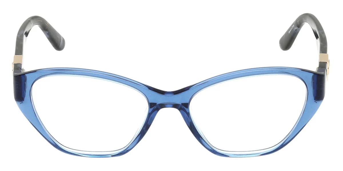 Guess GU50162 090 Eyeglasses Shiny Blue 53mm Women 2