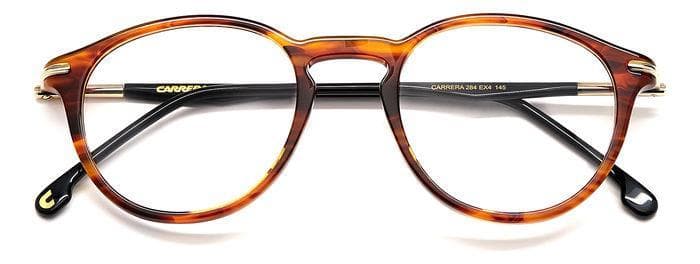 Carrera 284 0EX4 Eyeglasses Brown Horn 49mm Men 4