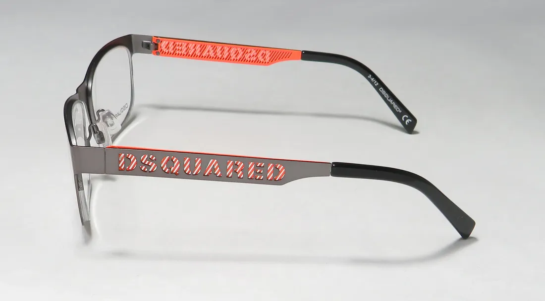 DSQUARED2 Dq 5097 009 Eyeglasses Brown 54mm Unisex 4