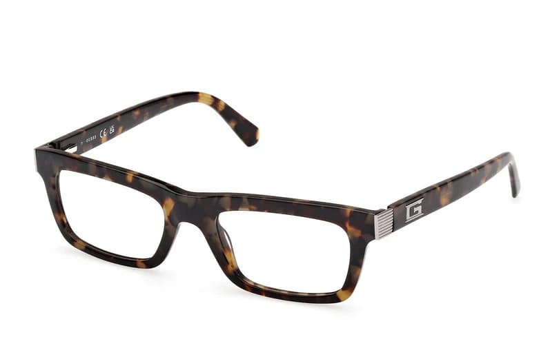 Guess GU50242 053 Eyeglasses Blonde Havana 53mm Men