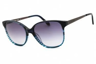 Draper James DJ7005 414 Sunglasses Indigo Stripe 55mm