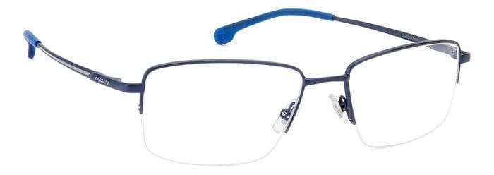 Carrera 8895 0FLL Eyeglasses Matte Blue 55mm Men 3