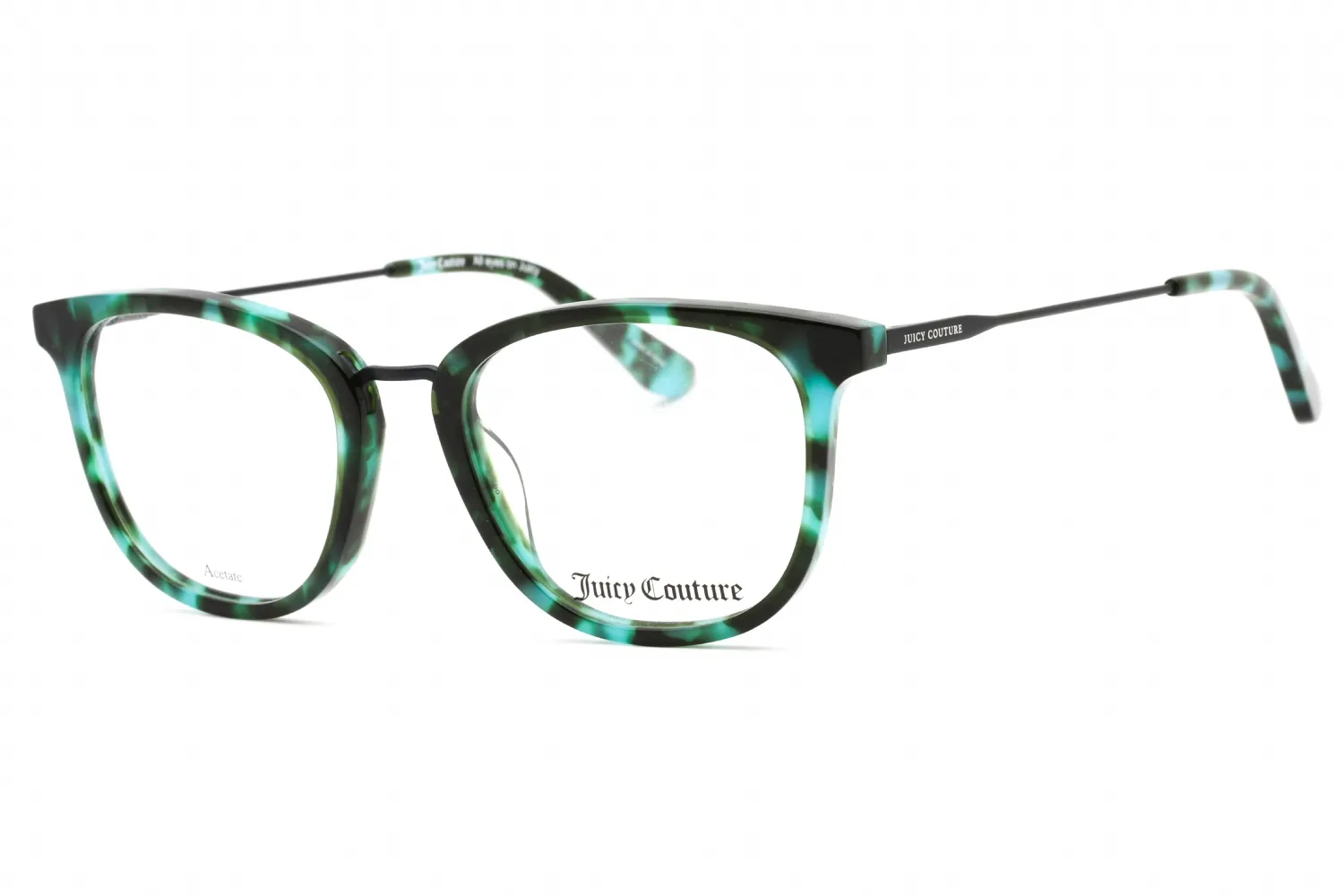 Juicy Couture JU 219 0XGW 00 Eyeglasses Green Havana 49mm Women