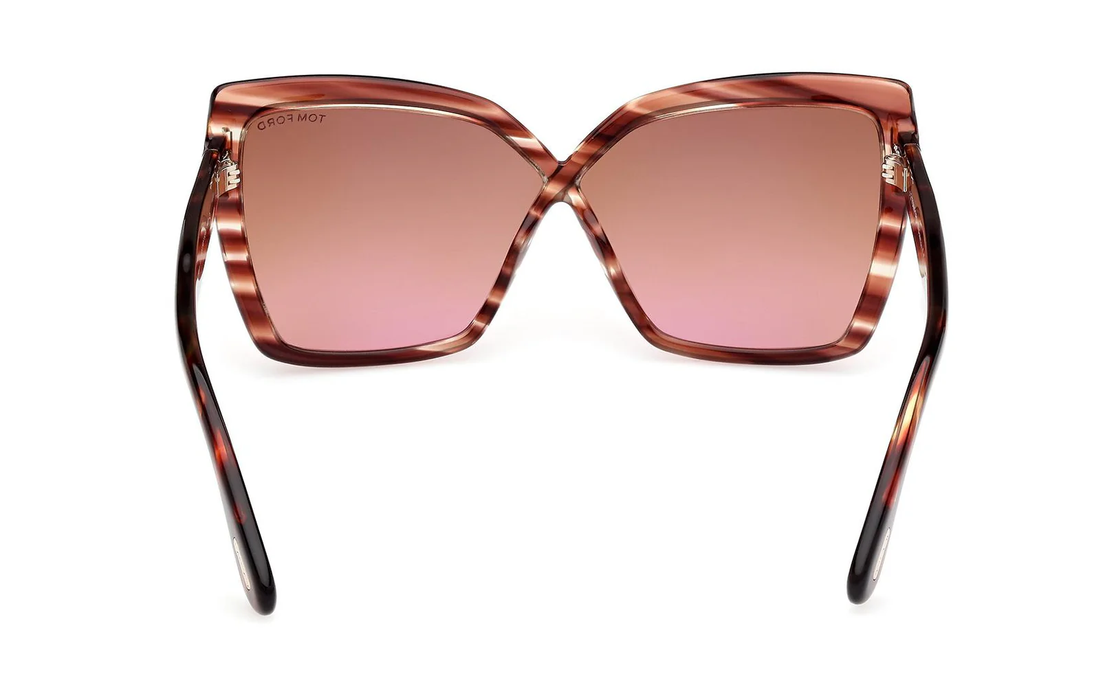 Tom Ford FT1195 Fiore 54F Sunglasses Red Havana 63mm Women 4