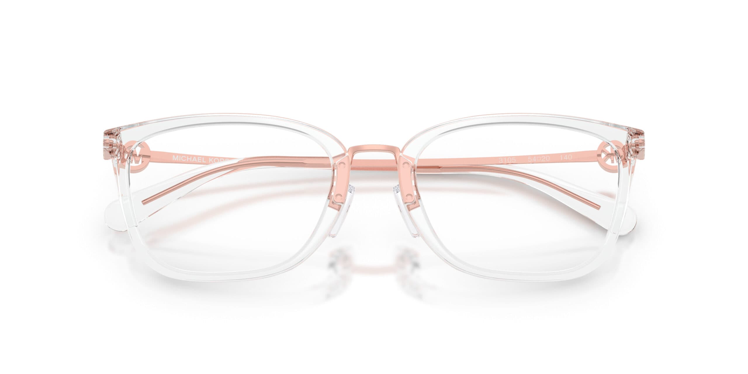 Michael Kors MK4054 Captiva 3105 Eyeglasses Clear 52mm Women 5