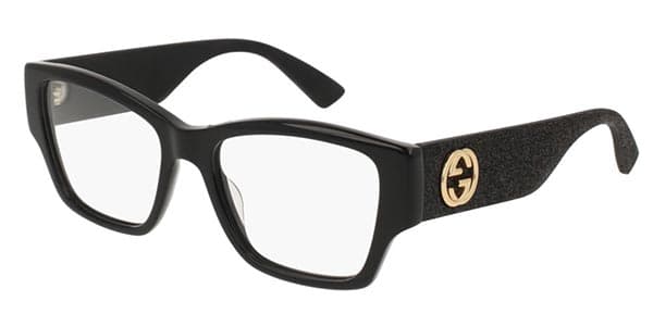 Gucci GG0104OA 001 Eyeglasses Black 53mm Women