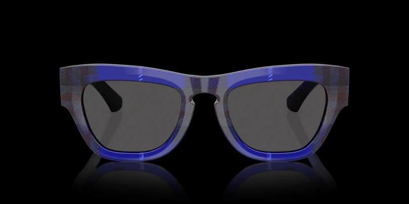 Burberry 0BE4440U 411487 Sunglasses Check Blue 51mm Unisex 2