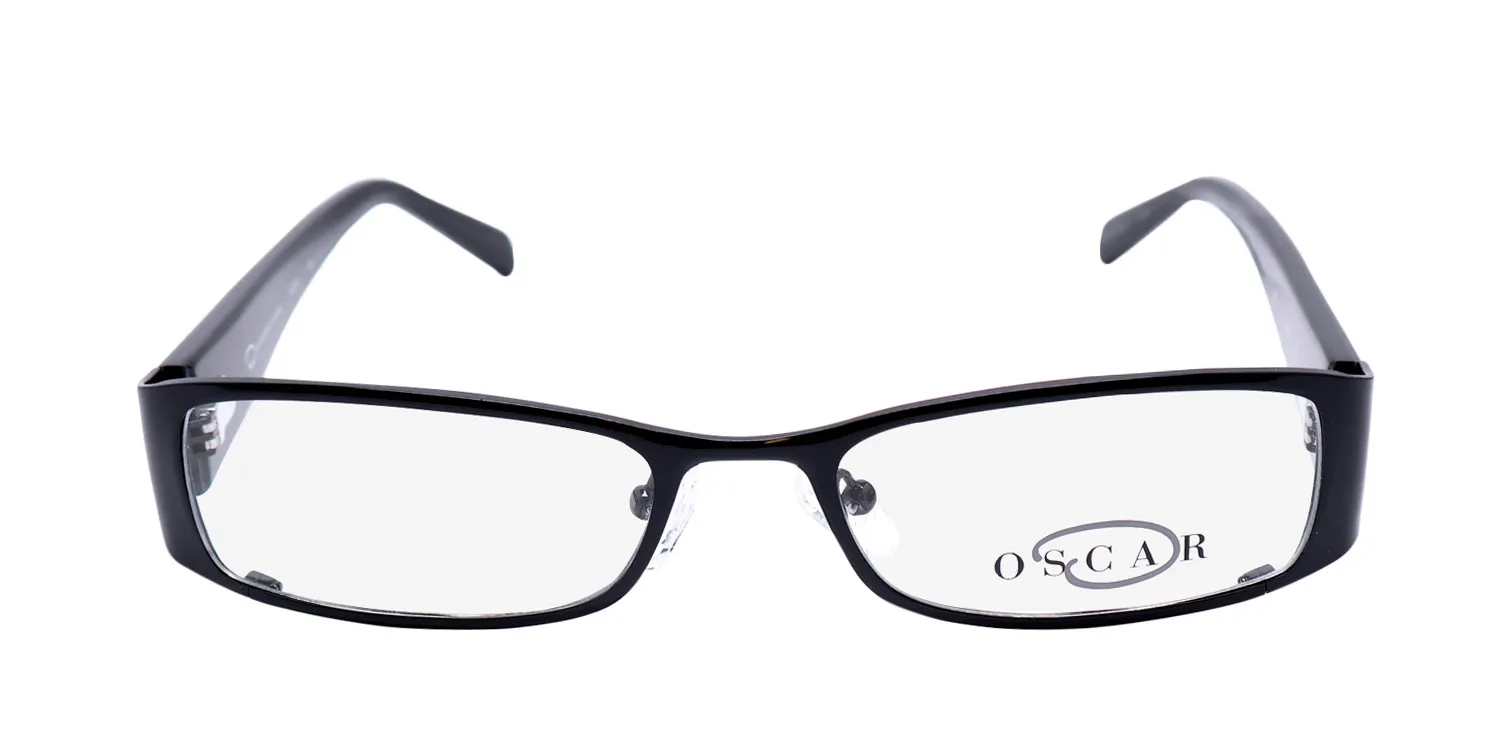 Oscar de la Renta Osl 342 001 Eyeglasses Shiny Black 52mm 3