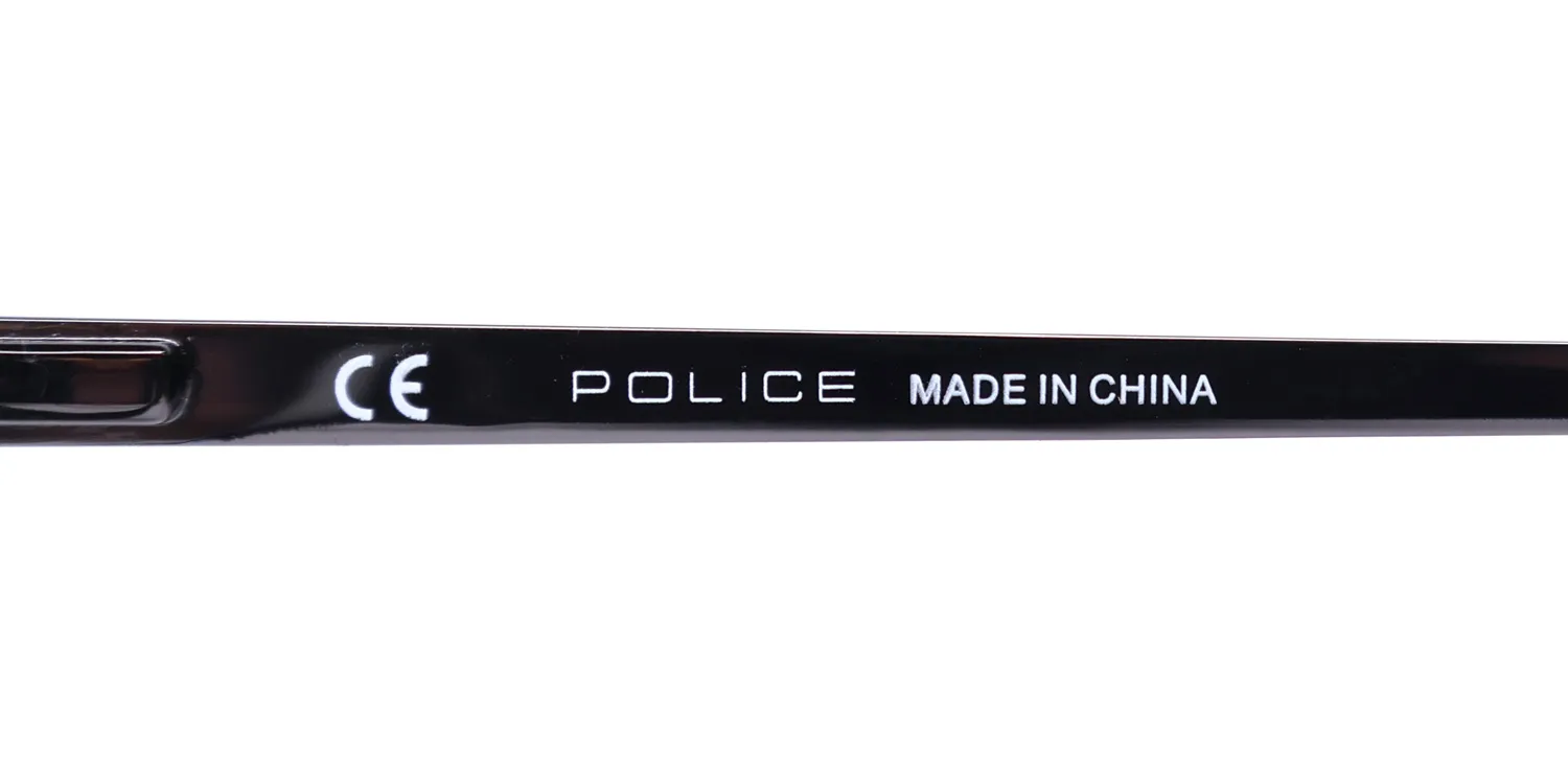 Police Vpld06 Tailwind Evo 5 0k53 Eyeglasses Shiny Gunmetal 56mm 7