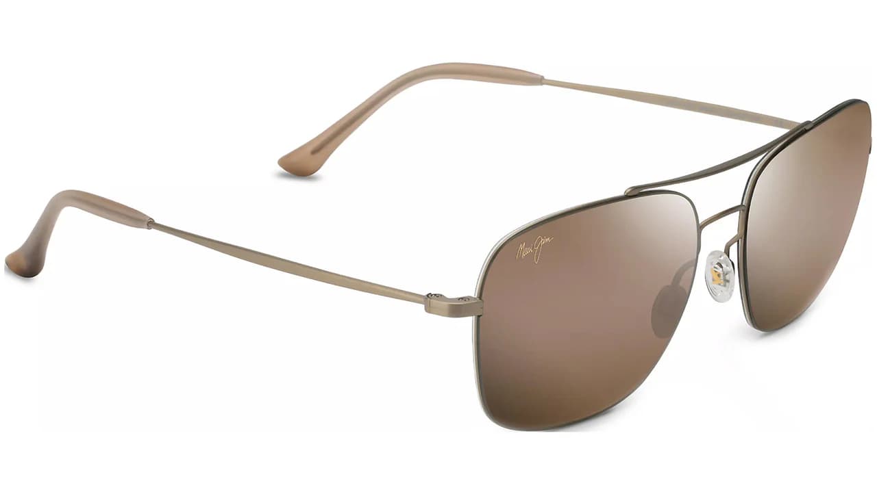 Maui Jim Lava Tube H786 16M Sunglasses Gold Matte 57mm Unisex 2