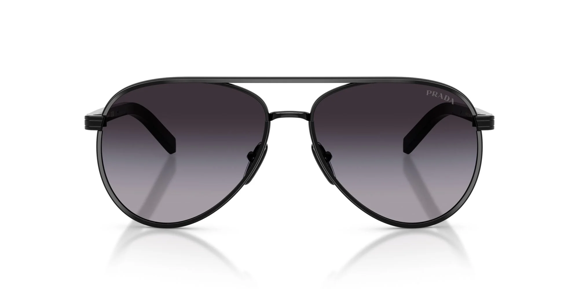 Prada 0PR B57S AAV90A Sunglasses Black 56mm Women 2
