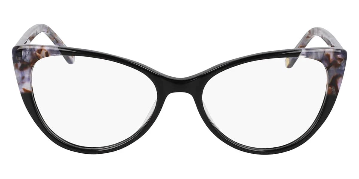 Anne Klein AK5117 001 Eyeglasses Black 54mm Women 2