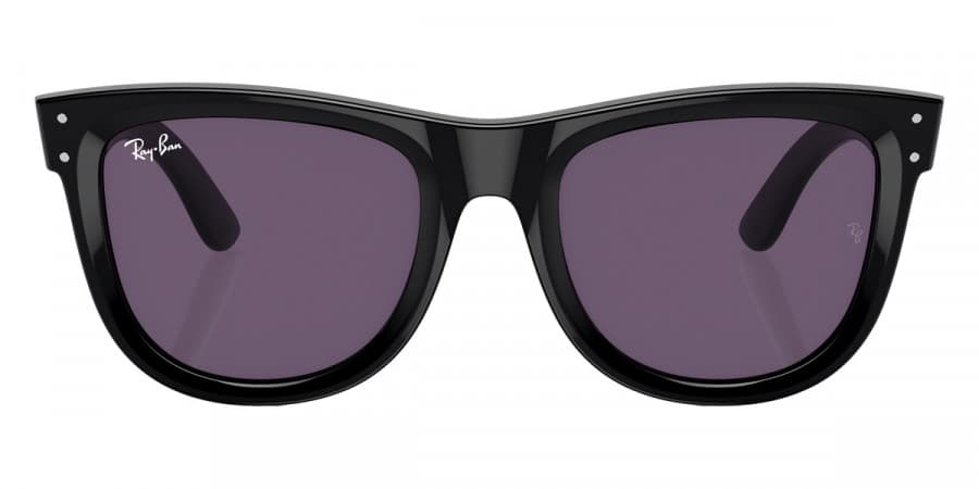 Ray-Ban RBR0502S WAYFARER REVERSE 6677/1A Sunglasses Black 53mm Women 2