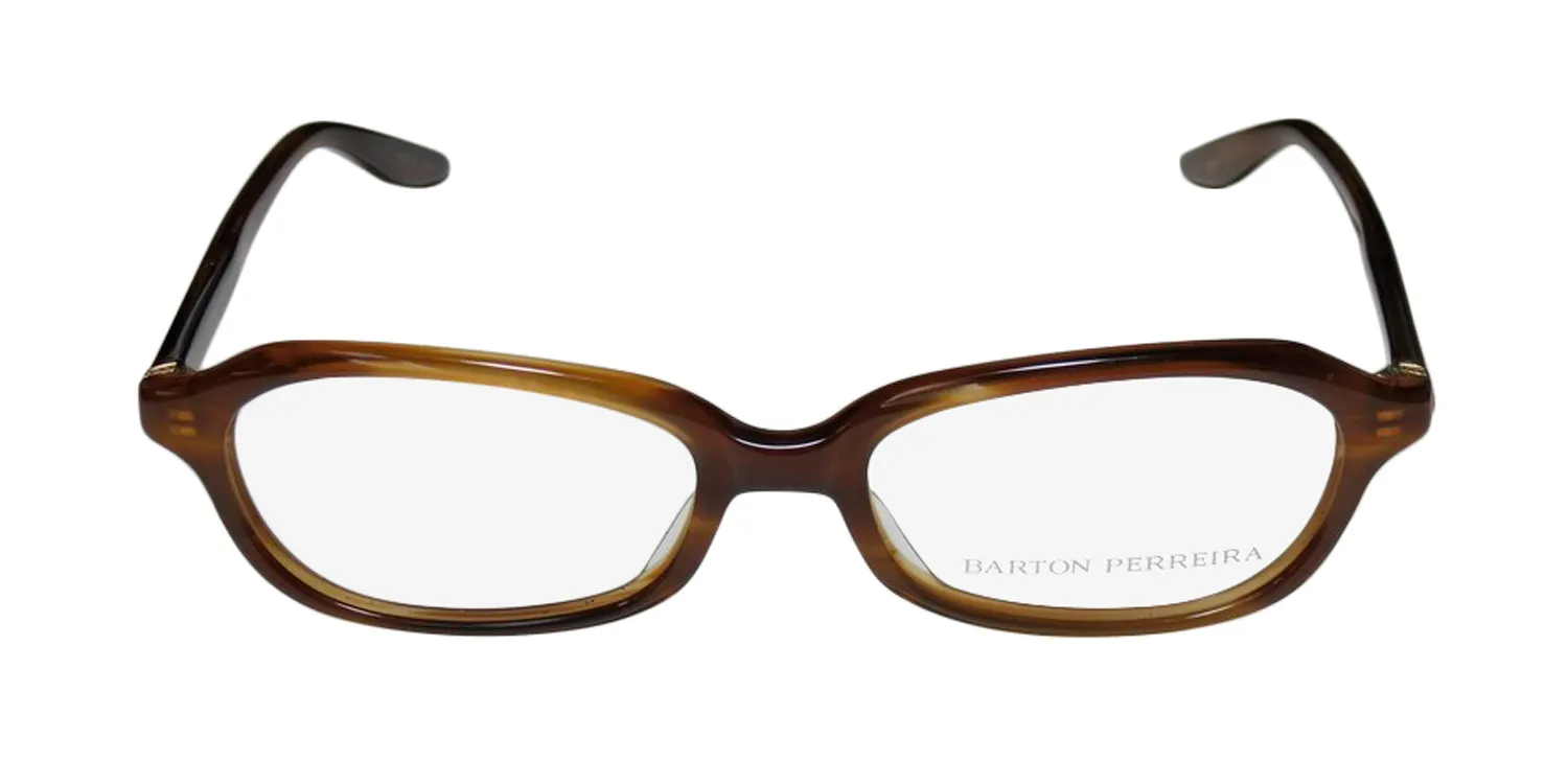 Barton Perreira Raynette umt/gol Eyeglasses Amber Brown 51mm 3