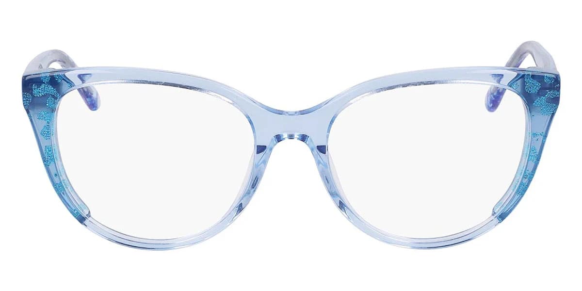 Bebe BB5208 422 Eyeglasses Blue Animal 52mm Women 2
