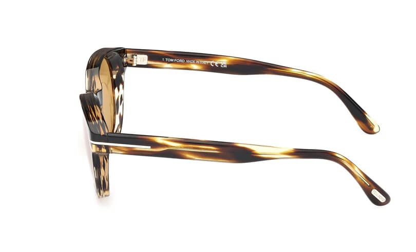 Tom Ford FT1180 52E Sunglasses Dark Havana 53mm Men 3