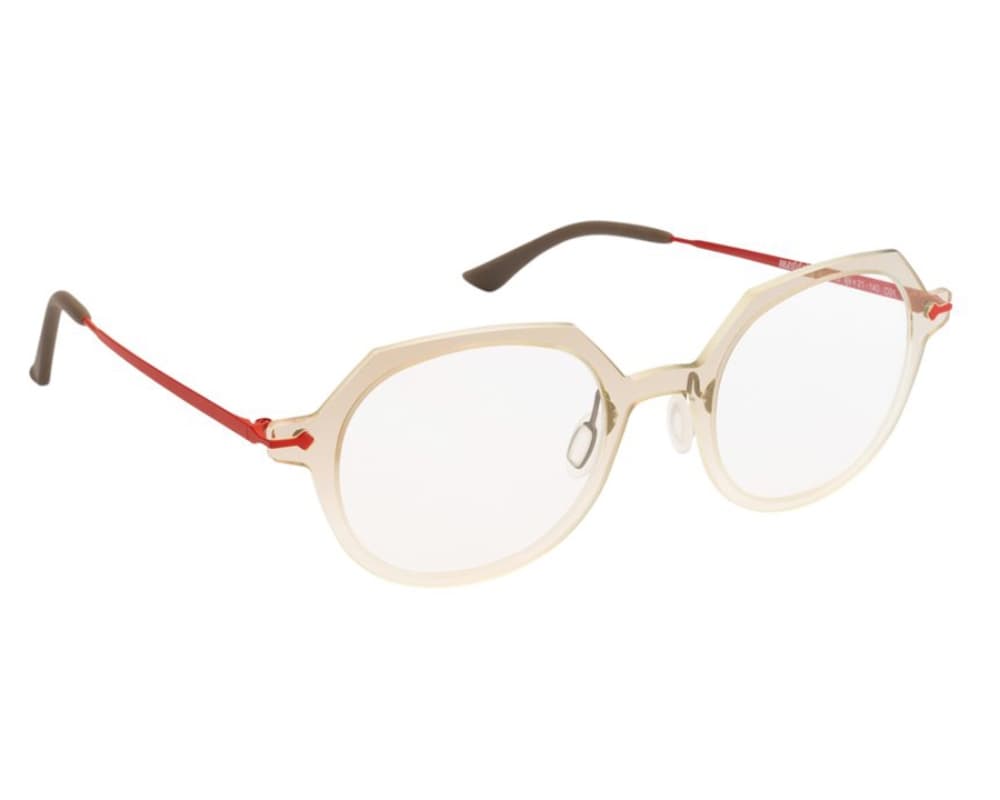 Mad in Italy Alloro C01 Eyeglasses Crystal White 49mm Unisex