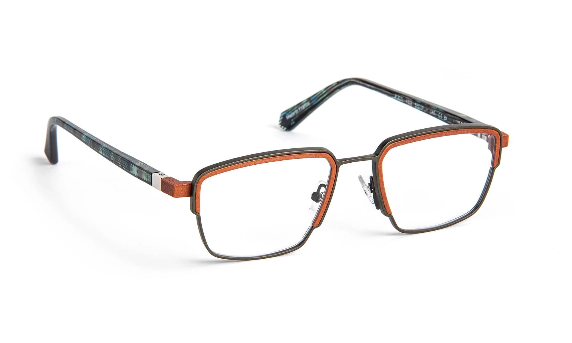 J.F. Rey JF3031 C4332 Eyeglasses Khaki/cognac 52mm Men
