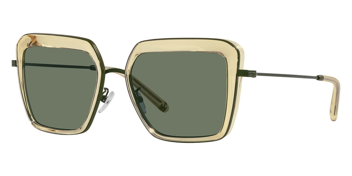 Tory Burch TY6099 33676H Sunglasses Transparent Yellow 53mm Women